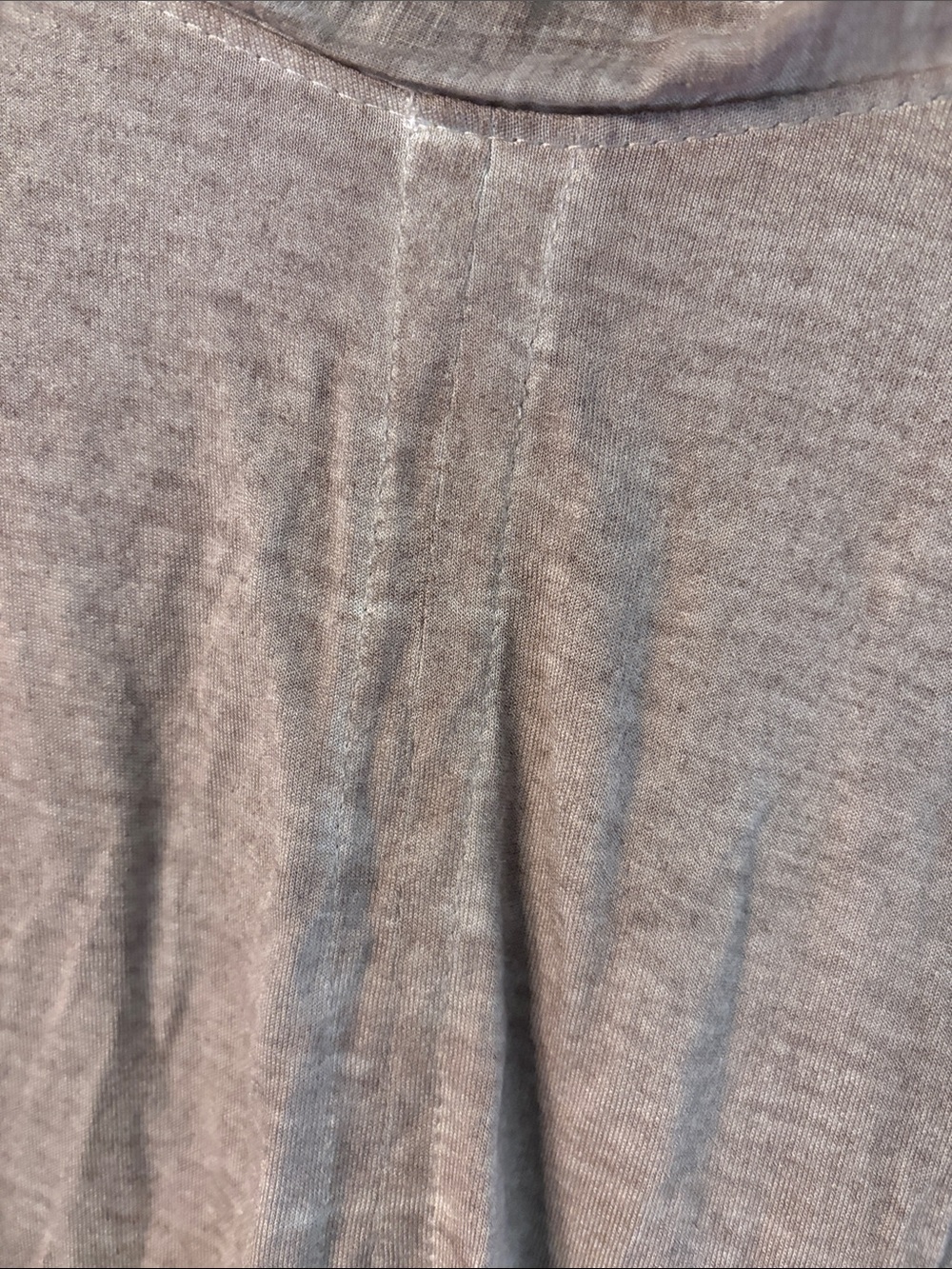 New Nu Denmark Brown Tye Dyed Top Knit Sleeve Large View 5